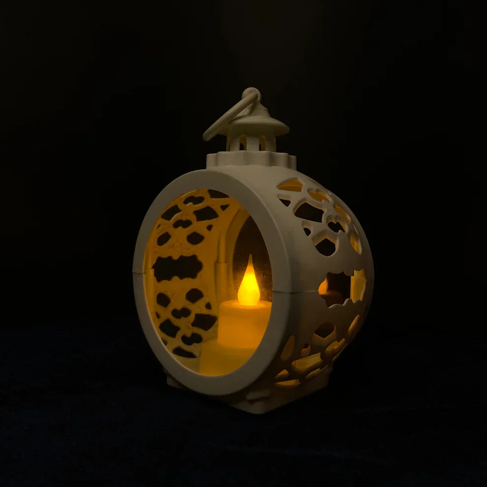 Vintage Flickering LED Candle Lantern