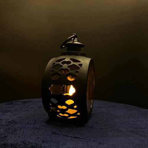 Vintage Flickering LED Candle Lantern